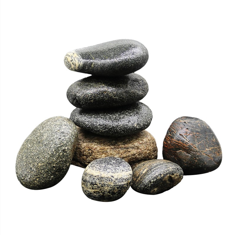 乌龟晒台石头天然特大鹅卵石鱼缸造景大块扁平爬石台浮岛晒背台