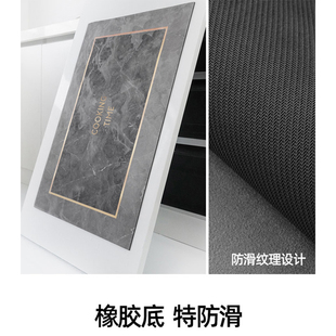 厨房地垫防油防滑可擦免洗防脏吸水吸油尾货硅藻泥专用垫子防滑垫