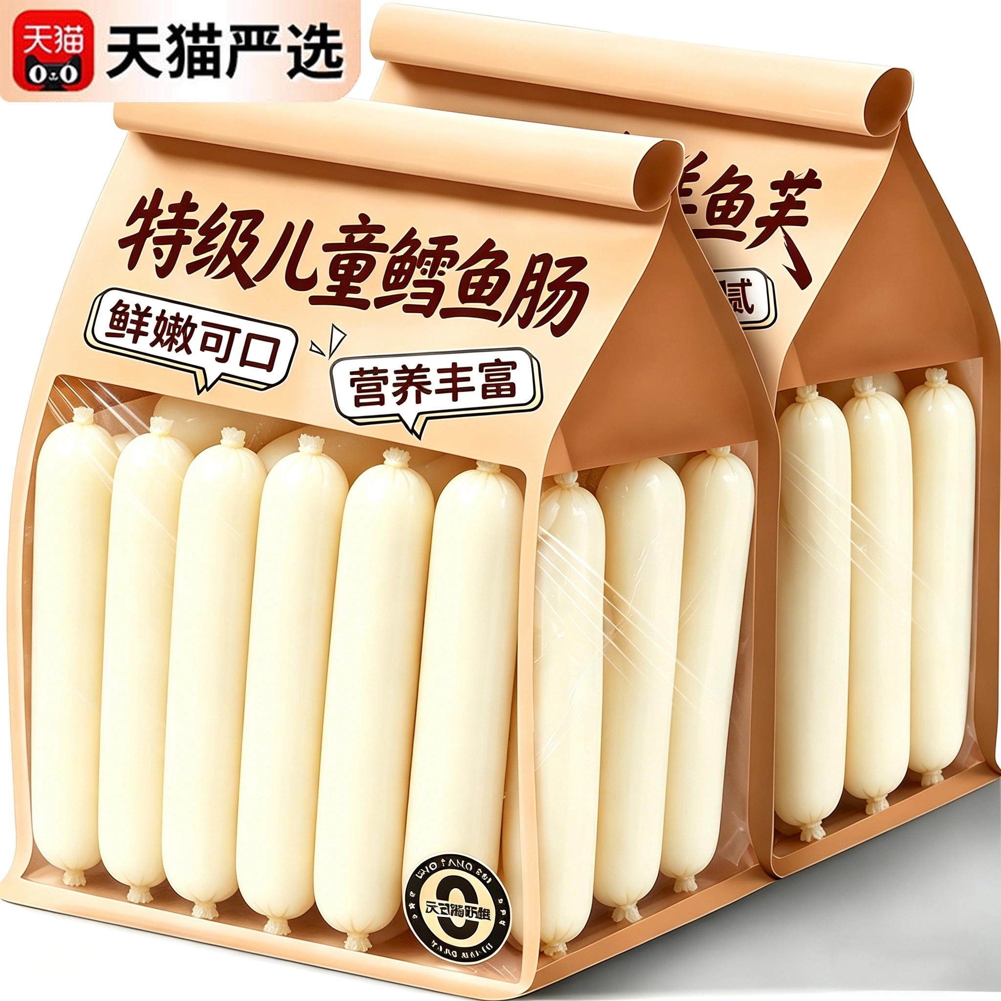 【爆卖100w+】深海鳕鱼肠图片