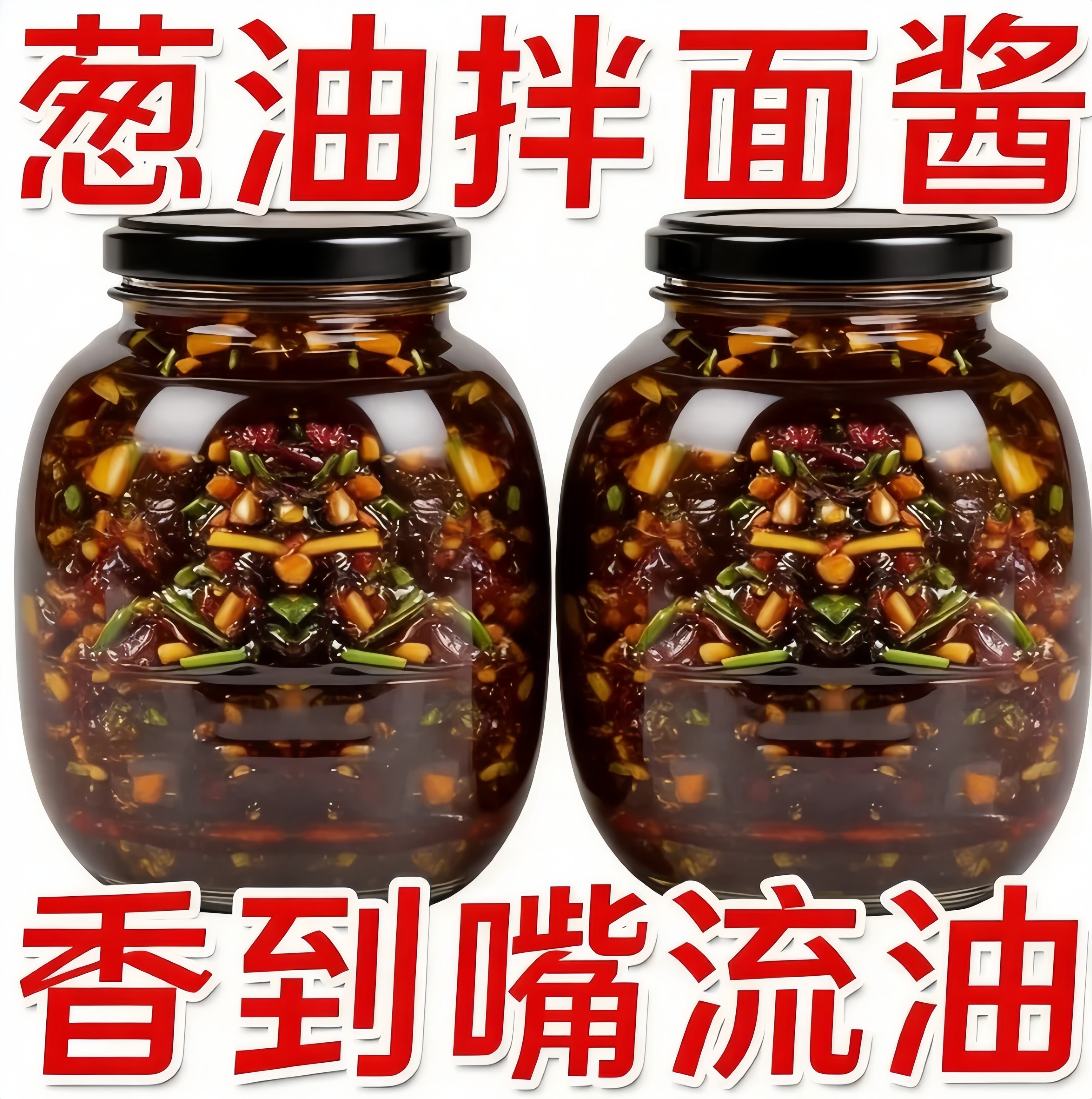 正宗老上海葱油拌面酱官方旗舰店松茸炸酱拌面条调料专用酱料汁