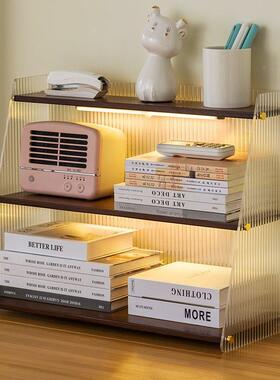 桌面书架置物架F77MM67S上书柜阅书桌桌收纳儿童读架办公家用简易