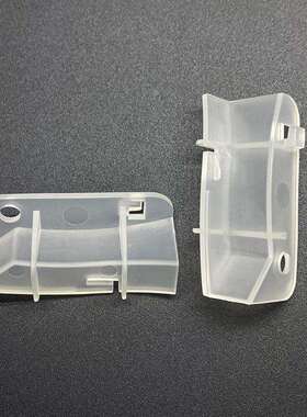 生白色透吸顶灯罩底盘卡明旋转卡扣扣卡脚产卡子塑料灯脚罩塑料旋