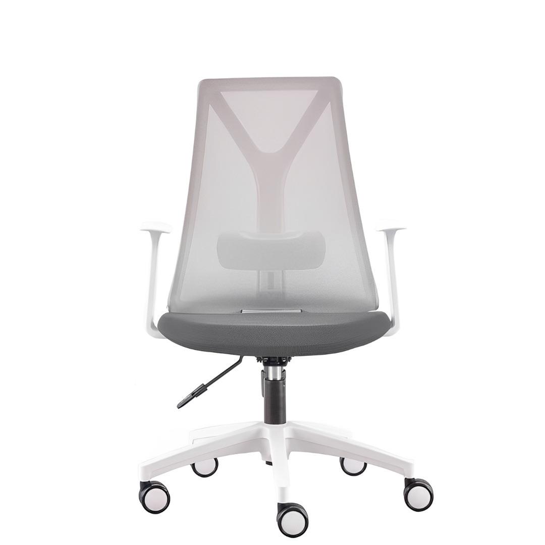 办UNP公室职员椅休久闲网布靠背员工办公电代脑椅现风会议室会议