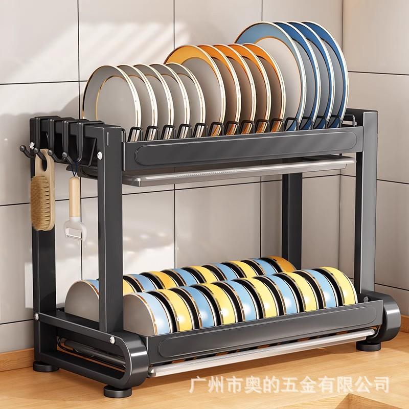 房水碗架沥架碗柜置物架家用台厨面DQ多功碗能放碗盘碗筷碟收纳架