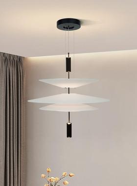 飞碟餐吊灯现代约简客厅餐桌书房厅别墅力吧台亚76171克led火烈鸟