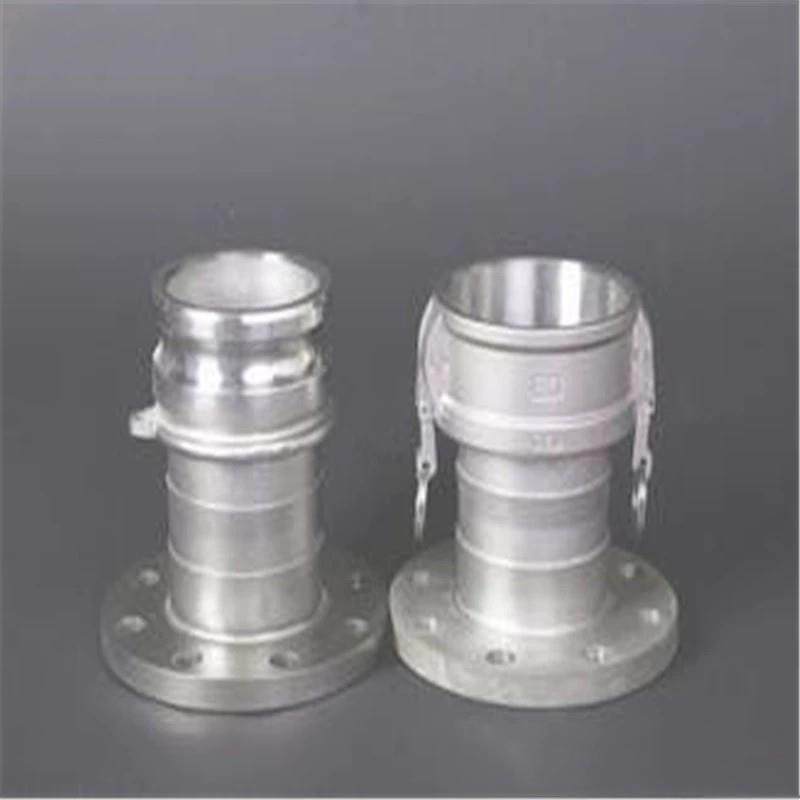 DN50不钢316L法兰阴阳端石油头2468寸快速接头C锈93992型接法兰