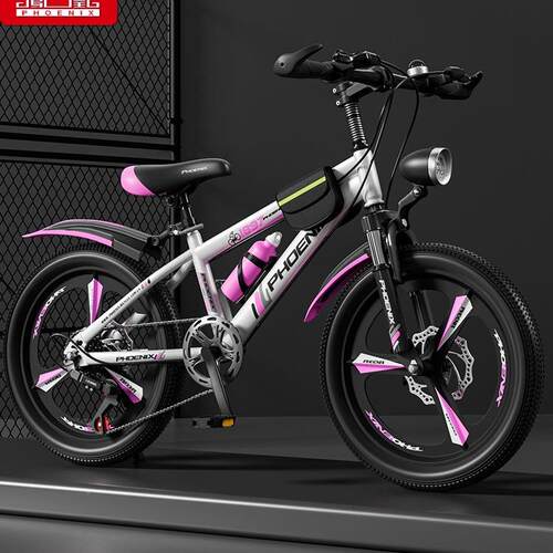 2020儿童自岁行1车6-8-2学生男孩中大童变速山地车小女孩脚踏单车