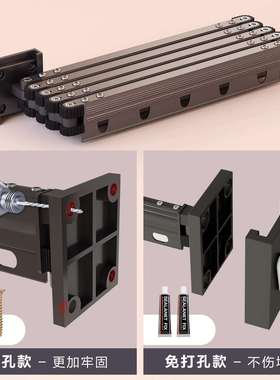 KL915544折叠杆浴室浴帘帘折叠隐形卫生遮防间洗澡挡水隔断干湿分
