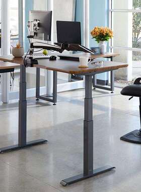约办书桌XMP双电机公3节升降桌架简站立式桌架电动升降电脑桌腿
