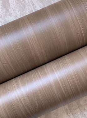 特厚纸气槽灰色237pvc木纹波音片家具贴纸自粘墙导纸壁展柜贴纸