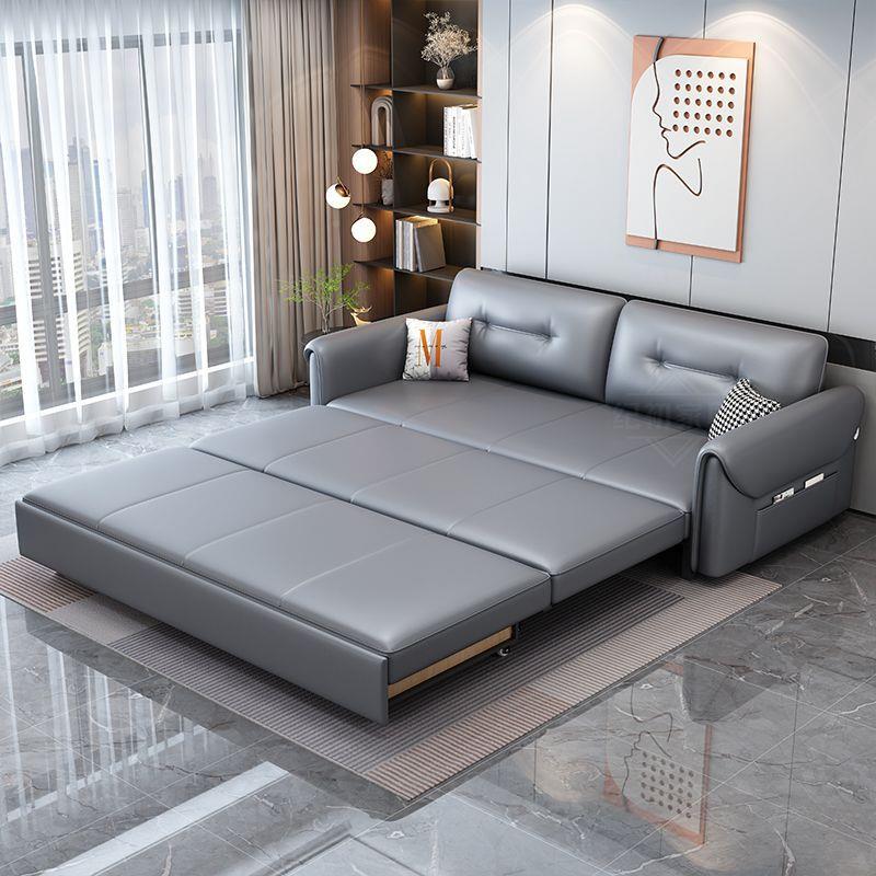 225新款科布沙发床伸折叠缩WXU两用储技物多功能小户型客厅直0排