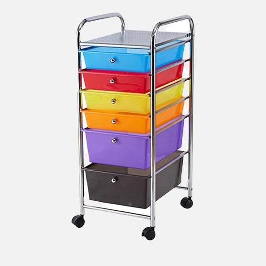 收003架简层易家用卧室多便捷收纳小推车置物架纳多能创意收功纳