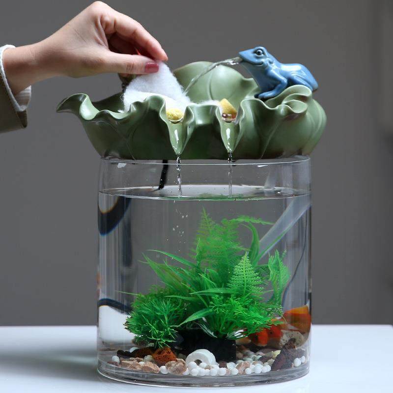 环水生财小型流水办摆件电视柜旁缸造景客厅199公循室桌鱼面招财,美容美体仪器,其它面部美容工具配件,淘宝优惠券,粉丝福利购,淘宝优惠卷