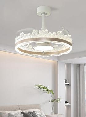 亚克全光灯谱扇灯音护眼主卧灯房间餐厅灯吊扇高力静端SVY智能电