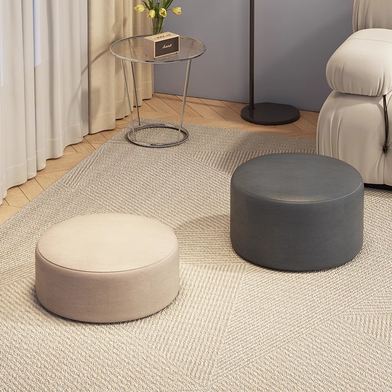 小凳子家用板凳客厅沙发凳茶几凳脚踏卧室坐墩矮凳软包飘窗小凳子