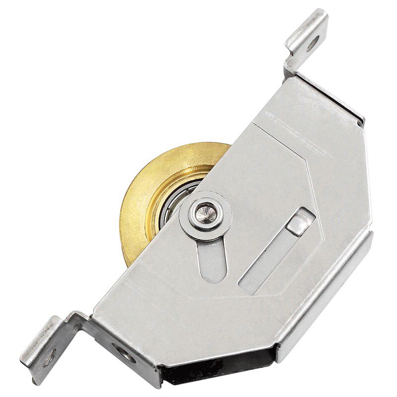 西飞铝合金门窗轮子 平移推拉门不锈钢滑轮 老式移门轨道滚轮