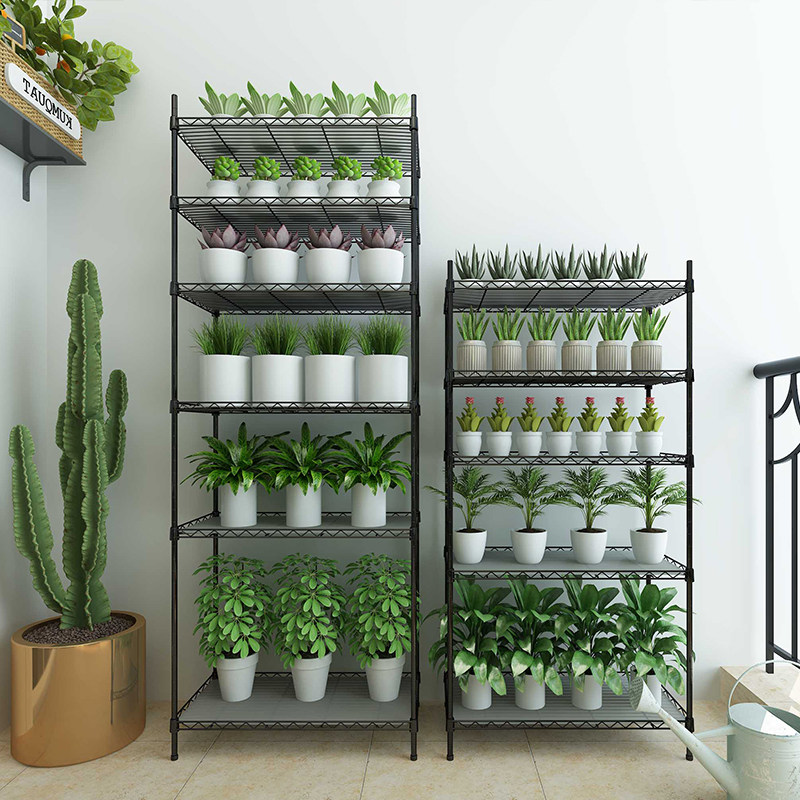 6层阳台庭院台落地式置地面物架绿植多肉盆栽花架子客厅简约花卉