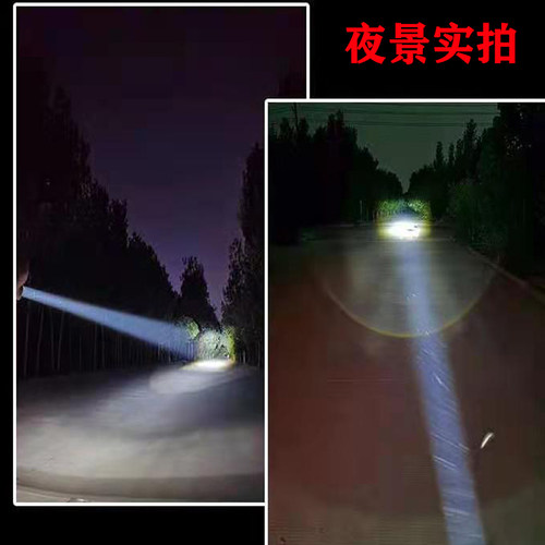汽车N7射灯外置通用小钢炮远光小激光防水双色LED透镜中网雾灯