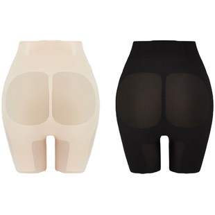高腰提臀美体裤 打底悬浮裤 无痕塑身安全裤 透气收腹短裤 薄款 升级版