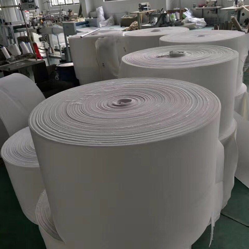 包邮PE无纺布用布聚酯纤维涤纶针刺毡布滤布除尘袋子防尘布袋滤袋