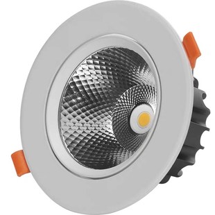 贵族系列led射灯cob天花灯嵌入式 牛眼聚光灯10w20w30w中性光4000k