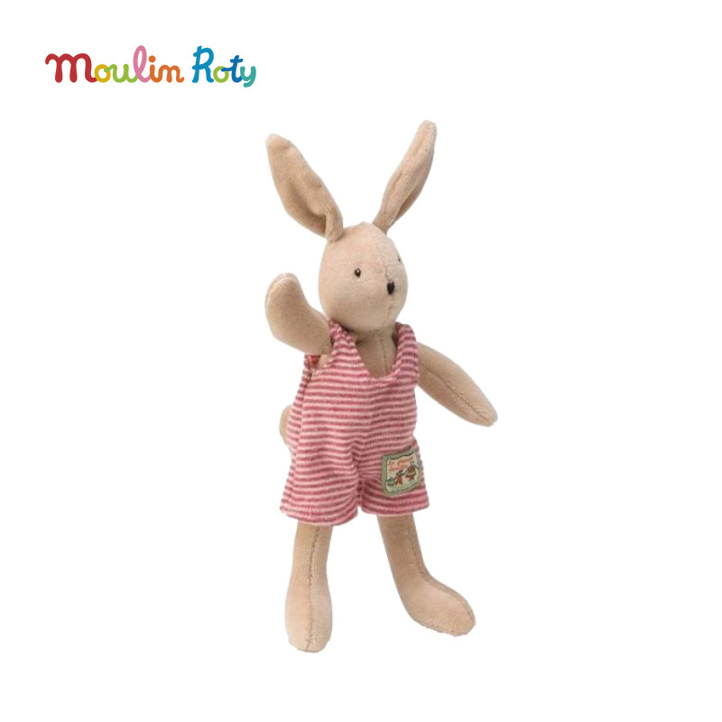 法国moulinroty茉兰若缇农场系列毛绒玩具玩偶娃娃睡觉安抚公仔