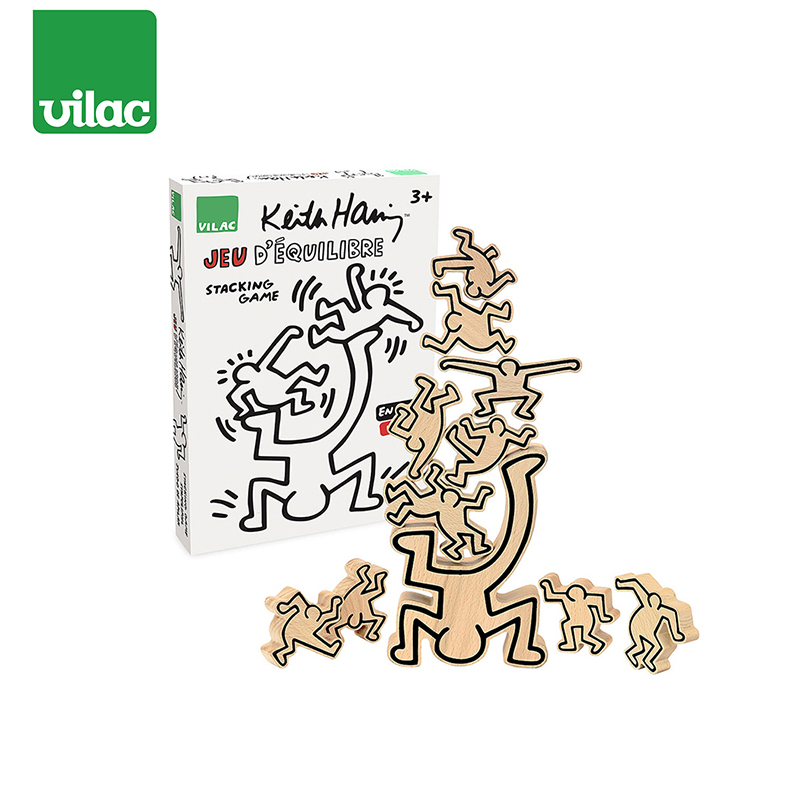 Vilac平衡积木儿童叠叠乐玩具