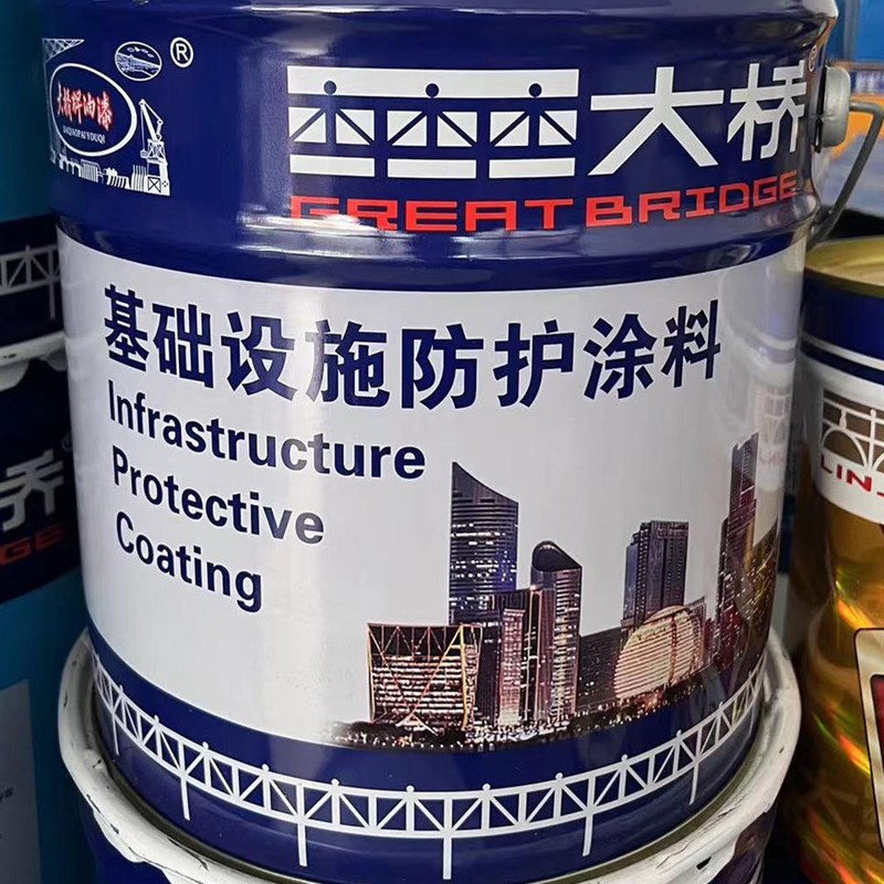 热销杭州大桥牌磁漆醇酸清漆调合漆红黄蓝绿黑铁锈转换剂防腐油漆