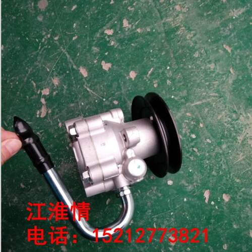 热销江淮汽车配件 江淮帅铃T6皮卡方向机助力泵 方向动力转向泵