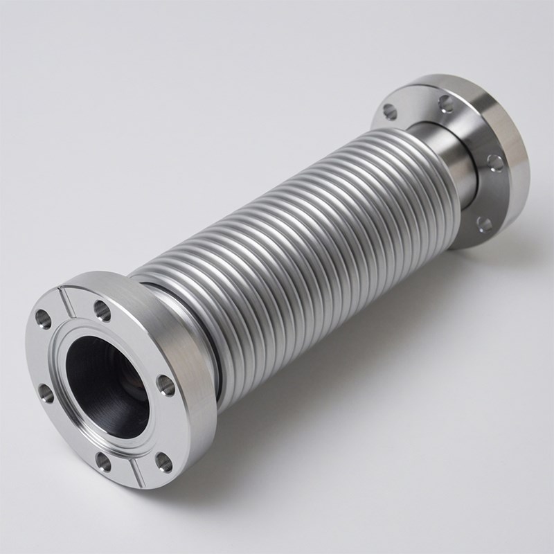 热销CF超高真空波纹管304不锈钢CF16/25/35/50真空柔性伸缩软管波