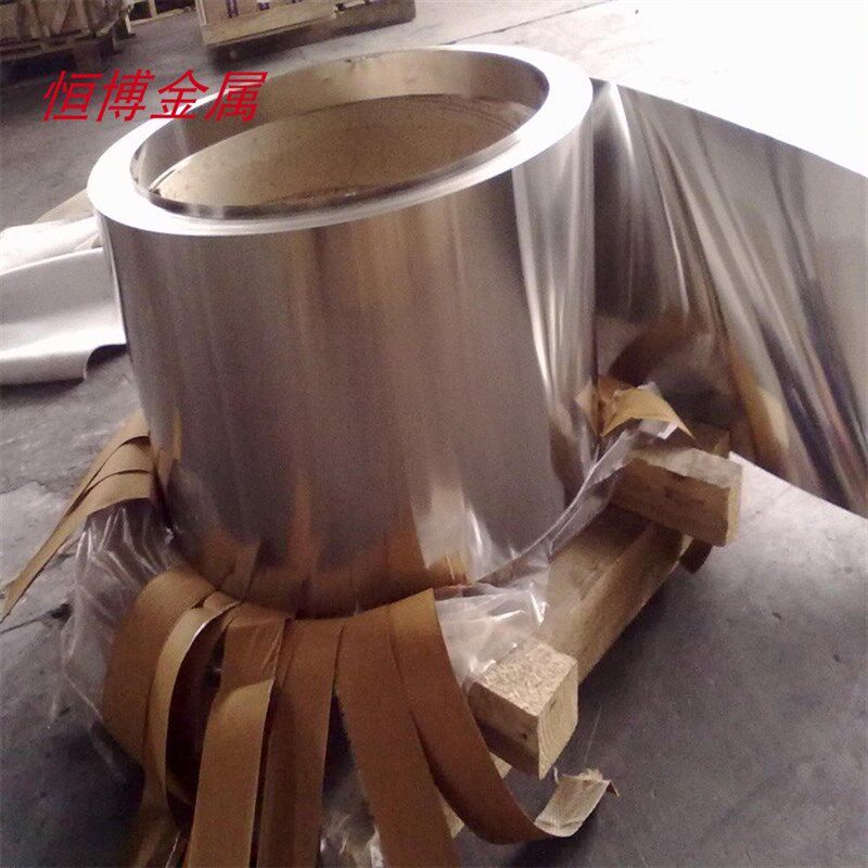 304不锈钢带 316L薄钢板薄片钢皮分条加工激光切割定制做0.05mm