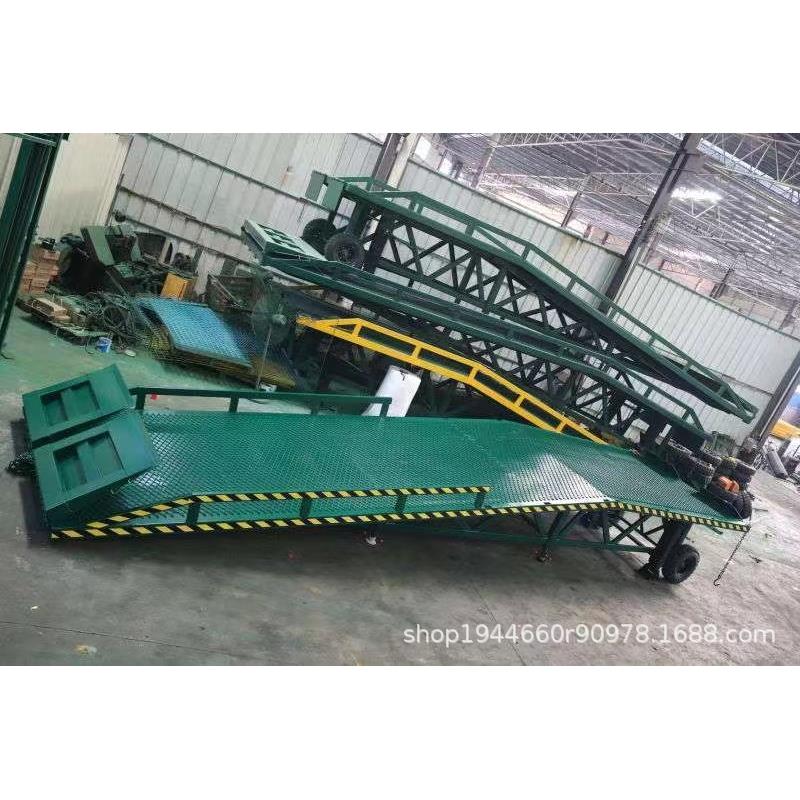 移动式液压登车桥货柜装车斜坡搭桥升降机叉车跑道集装箱卸货平台