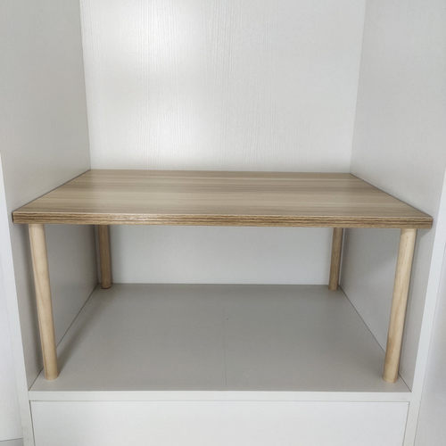 定制衣柜内分层隔板客厅厨房置物架书橱隔断收纳文件柜免打孔整理