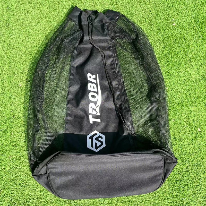 拓佰体育大球袋足蓝球包排球大网兜收纳袋大容量训练装备大号球包