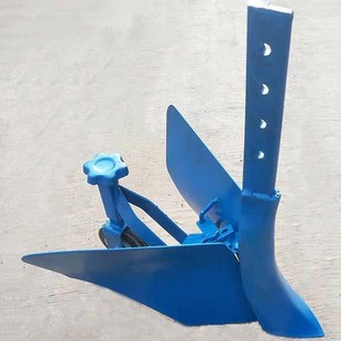 微耕机新型开沟器开沟犁手扶多功能可调式带轮加高开沟翻土开沟器