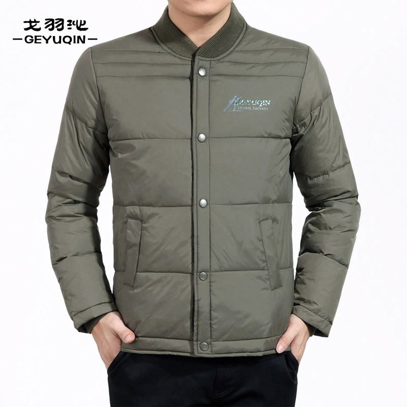 反季中老年羽绒服男士加厚保暖内胆秋冬短款内外穿大码中年爸爸装
