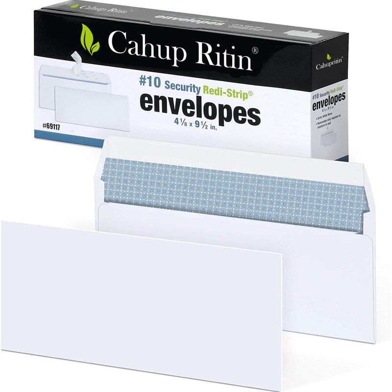 西式自粘式信封空白无p字加厚140克白色双面无字上封口不干胶自封