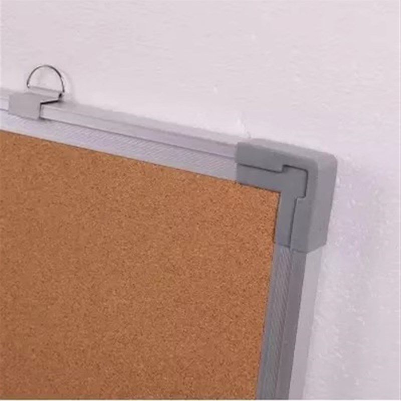 铝框软木板留言板90*150CM宣传栏图钉 水松板 照片墙背景公告示板