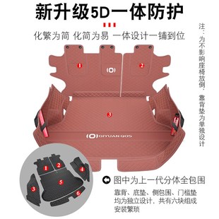 长安启源q05后备箱垫全包围起源q05尾箱垫汽车改装 饰专用品配件