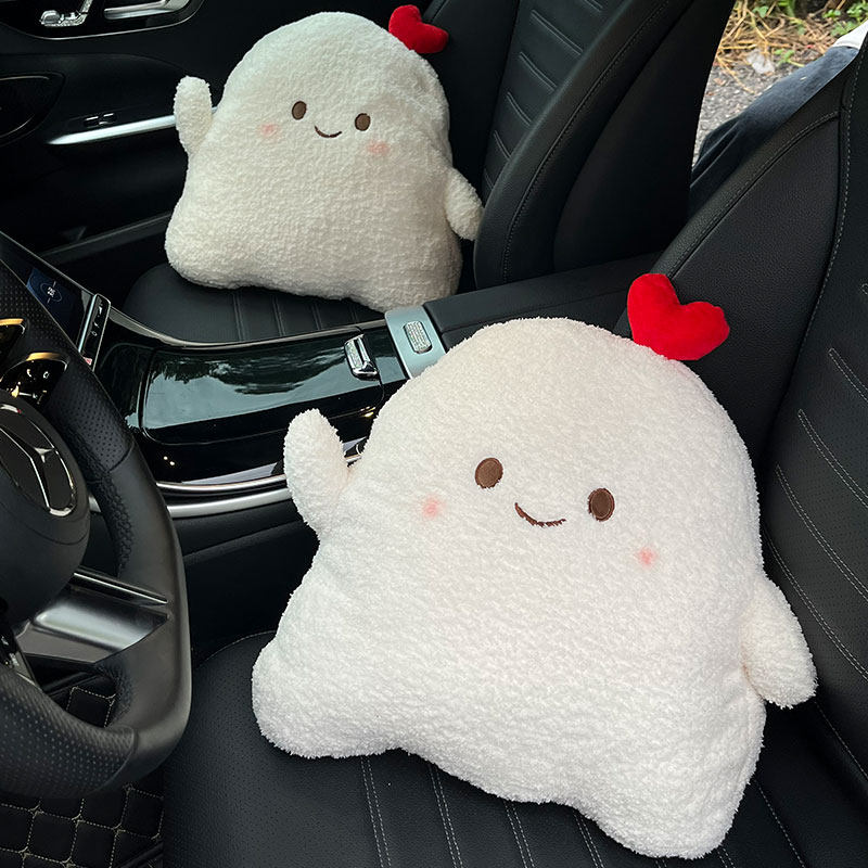 车载腰靠护腰靠垫卡通可爱座椅腰垫办公室车用司机腰托腰枕靠背垫