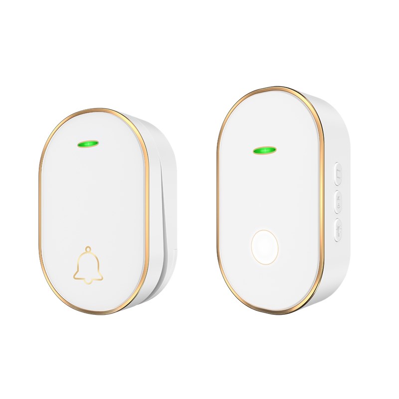 自发电门铃不用电池家用无线门铃门玲防水超远距离老人智能呼叫器