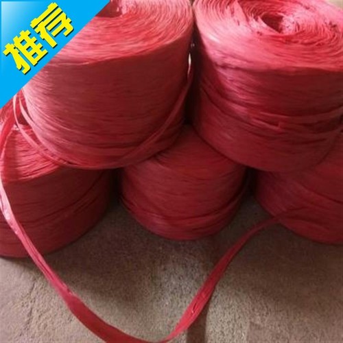 菠菜芹菜蒜薹韭菜m捆扎绳撕裂带扎口包装塑料红白绳批子