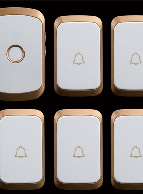 无线门铃 遥控门铃 家用交流电子门铃 5拖1 5J拖2 5拖3 5拖4 A20