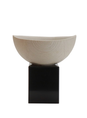 现代简约陶瓷果盘摆设家t居装饰客厅玄关茶几办公室工艺品摆件