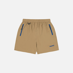 Neuink维维鸟户外系列新款旅游徒步梭织撞色拉链透气运动短裤男女