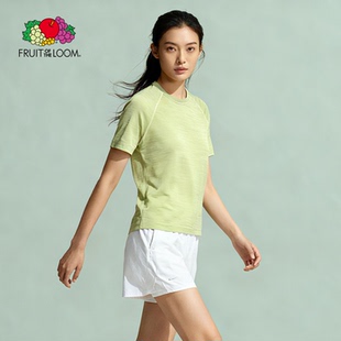 莱赛尔羊毛瑜伽健身短袖 THE 女款 LOOM鲜果布衣秋冬新品 FRUIT