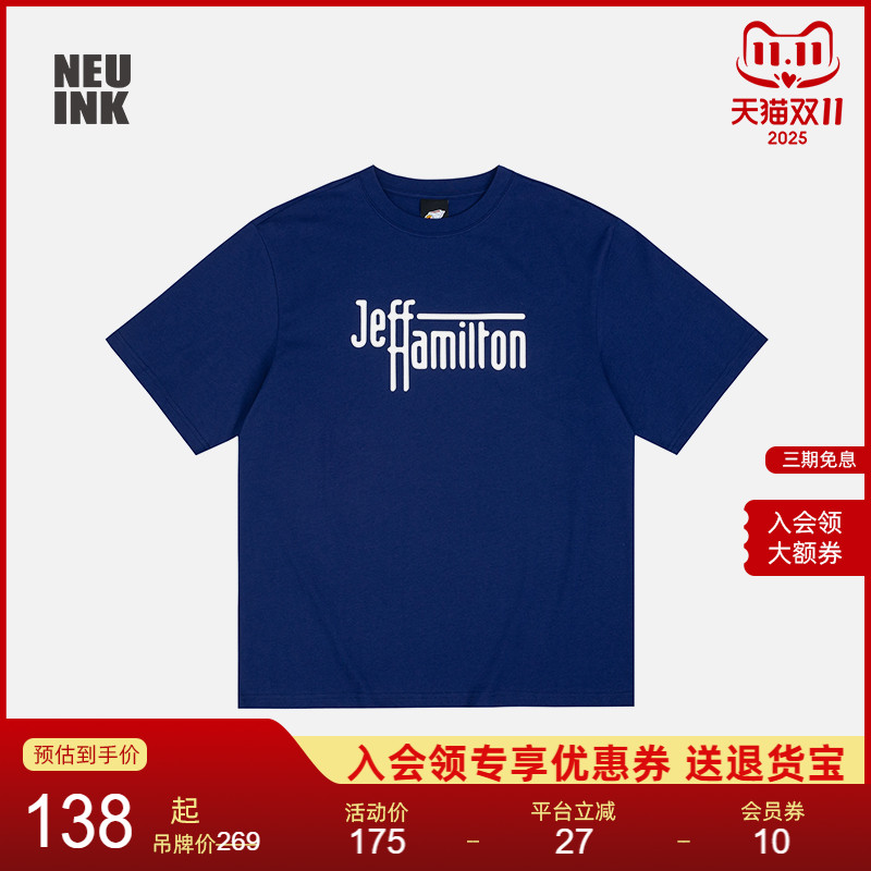 jeffHamilton短袖T恤