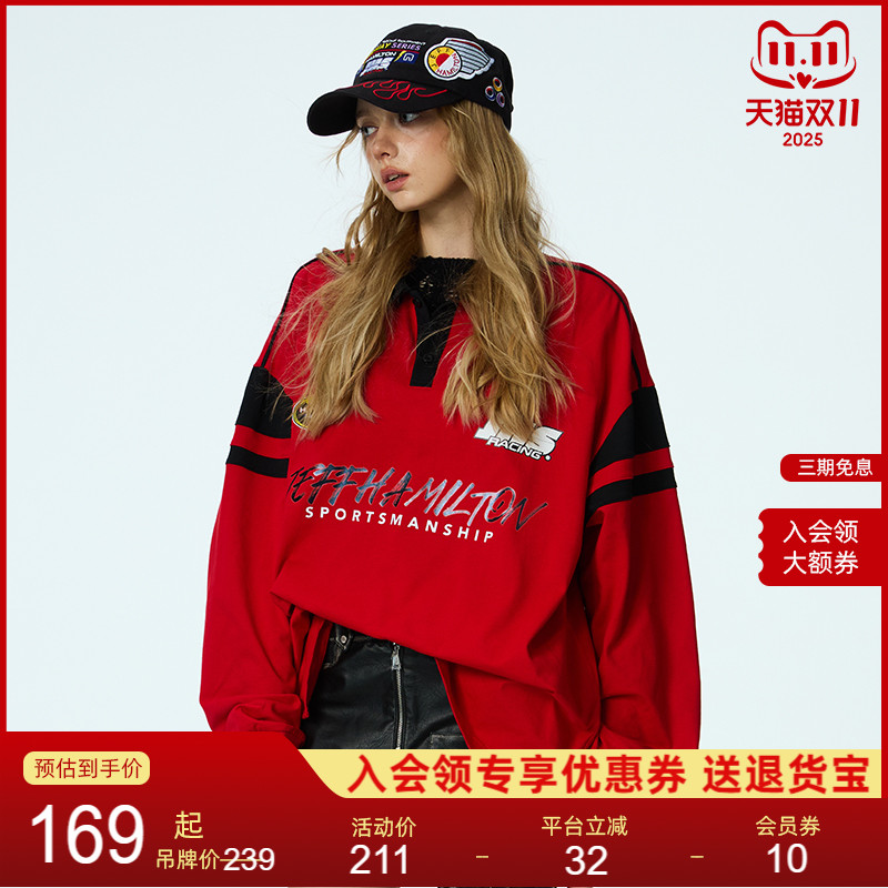 NEUINKjeff复古美式长袖卫衣