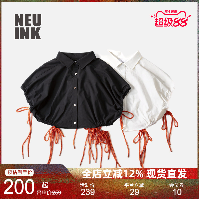 polo衫小众设计款街舞辣妹衬衫