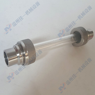 温州佳一生产焊接式直通玻璃管液位计 对焊直通玻璃管水位计厂家